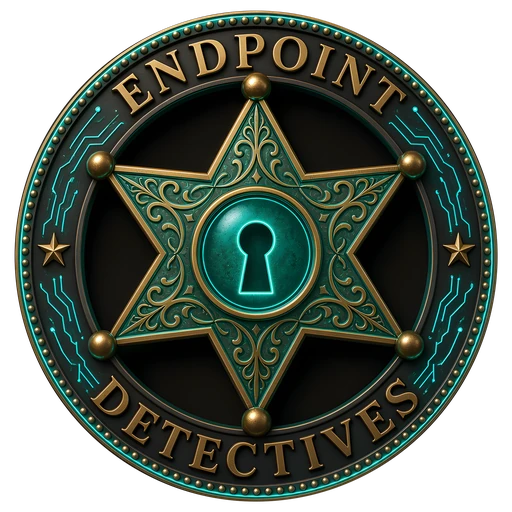 Endpoint Detectives sheriff star badge